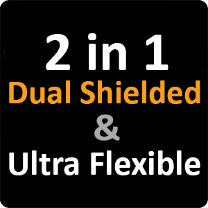 WBC-PRO-PEDAL dual shielded and ultra-flexible cable